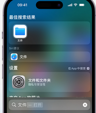 户县apple维修中心分享iPhone文件应用中存储和找到下载文件 