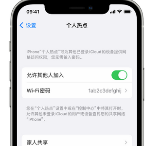 户县apple服务站点分享iPhone上个人热点丢失了怎么办