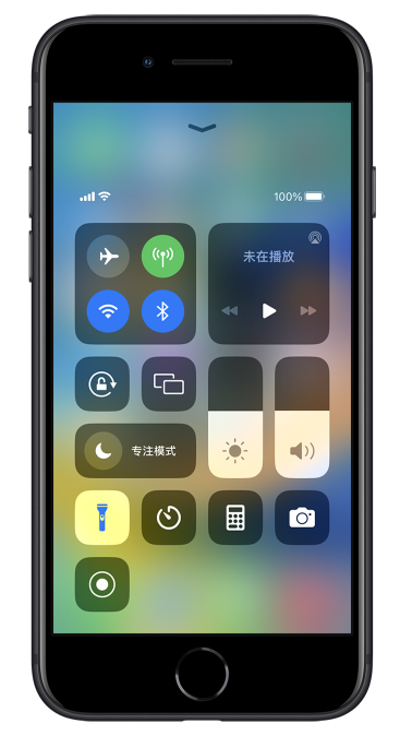 户县苹果14维修分享苹果iPhone 14 Pro手电筒开启方法 